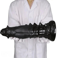 7.48in 9.37in 11.41in 13.38in Spiked Monster PVC Huge Dildo For Clit Sex