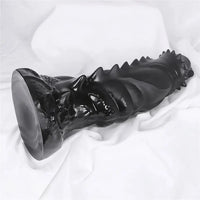 7.48in 9.37in 11.41in 13.38in Spiked Monster PVC Huge Dildo For Clit Sex
