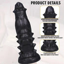 7.48in 9.37in 11.41in 13.38in Spiked Monster PVC Huge Dildo For Clit Sex
