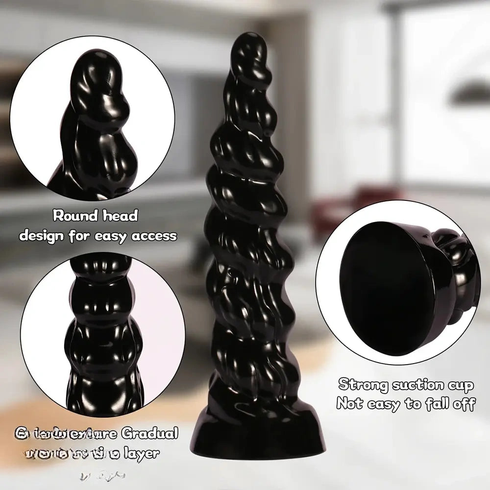 7.48in 9.37in 11.6in Cross-border Anal Dildo For Male Female Masturbation