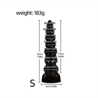7.48in 9.37in 11.6in Cross-border Anal Dildo For Male Female Masturbation