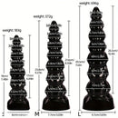 7.48in 9.37in 11.6in Cross-border Anal Dildo For Male Female Masturbation