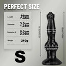 7.48in 9.45in 11.02in 12.99in Big Fantasy Animal Dog Cock Female Dildo