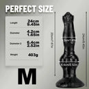 7.48in 9.45in 11.02in 12.99in Big Fantasy Animal Dog Cock Female Dildo
