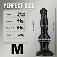 7.48in 9.45in 11.02in 12.99in Big Fantasy Animal Dog Cock Female Dildo