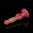 7.48in 9.45in 11.02in 12.99in Soft Liquid Silicone Large Dog Knotted Dildo