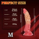 7.48in 9.45in 11.02in 13.38in Big Dragon Fantasy Silicone Soft Penis Dildo