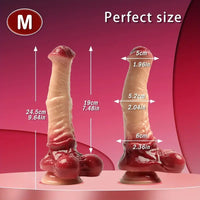 7.48in 9.64in 11.02in PVC Cock Big Monster Horse Dildo For G-Spot