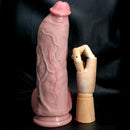 7.48in 9.84in 11.81in Flexible Strap on Real Dildo Simulated Skin Texture Penis
