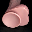 7.48in 9.84in 11.81in Flexible Strap on Real Dildo Simulated Skin Texture Penis