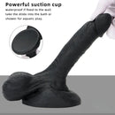 7.48in Big Suction Cup Silicone Soft Mixed Color Dildo For Sex Toy Orgasm