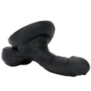 7.48in Big Suction Cup Silicone Soft Mixed Color Dildo For Sex Toy Orgasm