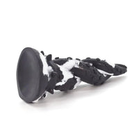 7.48in Black Anal Suction Cup Soft Octopus Dildo For Women Men Gay Use