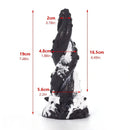 7.48in Black Anal Suction Cup Soft Octopus Dildo For Women Men Gay Use