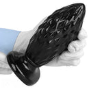 7.48in Black PVC Butt Plug Dildo For Men And Women Sexual Intimate Fun