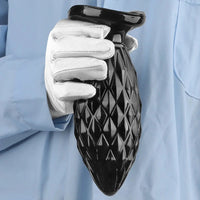 7.48in Black PVC Butt Plug Dildo For Men And Women Sexual Intimate Fun