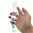 7.48in Clear Real Glass Crystal Dildo For G-Spot Vaginal Sex Stimulation