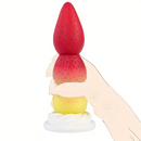 7.48in Cute Strawberry Silicone Soft Dildo With Strong Suction Cup