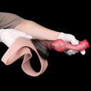 7.48in Dog Knot Dildo Panty Strapon Penis Sleeve Cock Sheath Sex Toy