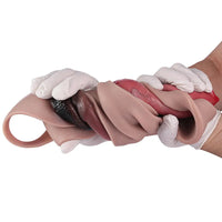 7.48in Dog Knot Dildo Panty Strapon Penis Sleeve Cock Sheath Sex Toy