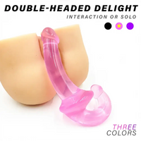 7.48in Double-Headed Penetration Dildo Sex Toy For Men Women Adults