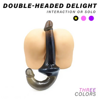 7.48in Double-Headed Penetration Dildo Sex Toy For Men Women Adults