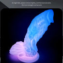 7.48in Dragon Silicone Soft Luminous Dildo Suction Cup Dick Sex Toy