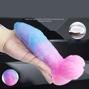 7.48in Dragon Silicone Soft Luminous Dildo Suction Cup Dick Sex Toy