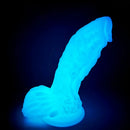 7.48in Dragon Silicone Soft Luminous Dildo Suction Cup Dick Sex Toy