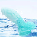 7.48in Dragon Silicone Soft Luminous Dildo Suction Cup Dick Sex Toy