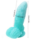 7.48in Dragon Silicone Soft Luminous Dildo Suction Cup Dick Sex Toy