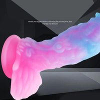 7.48in Dragon Silicone Soft Luminous Dildo Suction Cup Dick Sex Toy