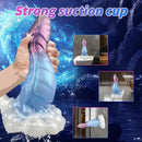 7.48in Dragon Soft Silicone Animal Cock Dildo For Anal Using Sex