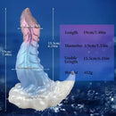 7.48in Dragon Soft Silicone Animal Cock Dildo For Anal Using Sex