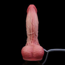 7.48in Dual Density Silicone Ejaculating Dildo Male Female Penis Anal Toy