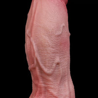 7.48in Dual Density Silicone Ejaculating Dildo Male Female Penis Anal Toy