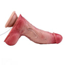 7.48in Dual Density Silicone Ejaculating Dildo Male Female Penis Anal Toy