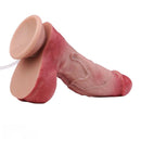 7.48in Dual Density Silicone Ejaculating Dildo Male Female Penis Anal Toy