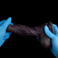 7.48in Dual Density Silicone Soft Real Cock Dildo For G Spot and Anal Play