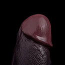 7.48in Dual Density Silicone Soft Real Cock Dildo For G Spot and Anal Play