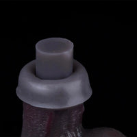 7.48in Dual Density Silicone Soft Real Cock Dildo For G Spot and Anal Play