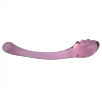 7.48in Durable Hygienic Glass Elegant Handheld Dildo For Couples