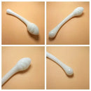 7.48in Durable Hygienic Glass Elegant Handheld Dildo For Couples