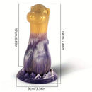 7.48in Exotic Thick Monkey Fantasy Soft Dildo With Suction Cup Penis
