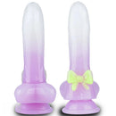 7.48in Fantasy Animal Silicone Dildo For Prostate Vaginal Training Cock