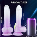 7.48in Fantasy Animal Silicone Dildo For Prostate Vaginal Training Cock