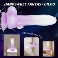 7.48in Fantasy Animal Silicone Dildo For Prostate Vaginal Training Cock