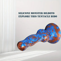 7.48in Fantasy Knot Dog Dildo For Women Silicone Thick Soft Realistic Dildo