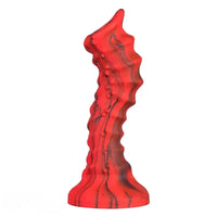 7.48in Fantasy Monster Exotic Alien Silicone Soft Suction Cup Dildo