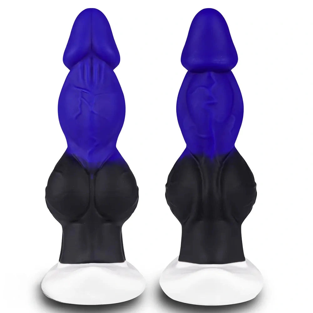 7.48in Fantasy Silicone Dildo For G-spot Anus Dual Pleasure Men Lesbian